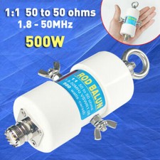 1:1 Waterproof HF Balun for 160m - 6m Bands 1.8 - 50MHz 500W Waterproof