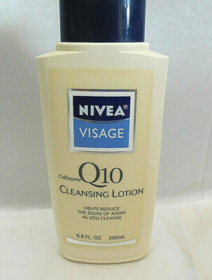New - Nivea Visage Q10 Cleansing Lotion - 6.8 fl.oz.