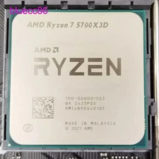 AMD Ryzen 7 5700X3D Desktop AM4 CPU Processor 3.0GHz 8 Core 16 Thrs R7 5700X