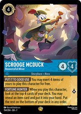 Lorcana  Scrooge McDuck - Resourceful Miser - Archazia  s Island  154