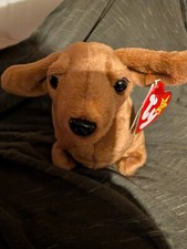 Ty Beanie Babies Weenie The Dachshund Dog Toy