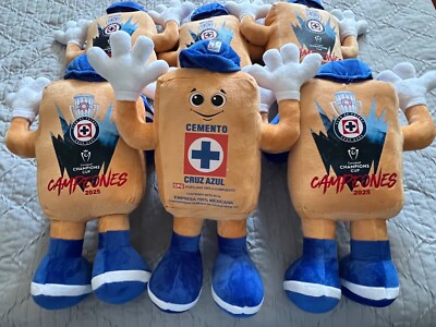 STUFFED ANIMAL  COSTALITO   MASCOTA DEL EQUIPO CRUZ AZUL CONCACAF CAMPEÓN 2025