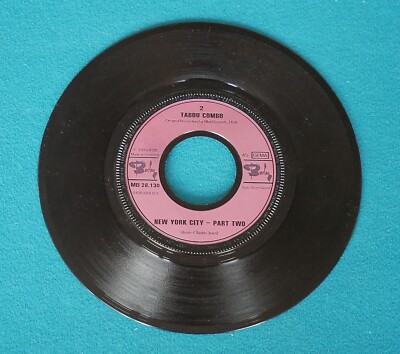 7'' Vinyl - TABOU COMBO - NEW YORK CITY - Part One + Part Two - 1975