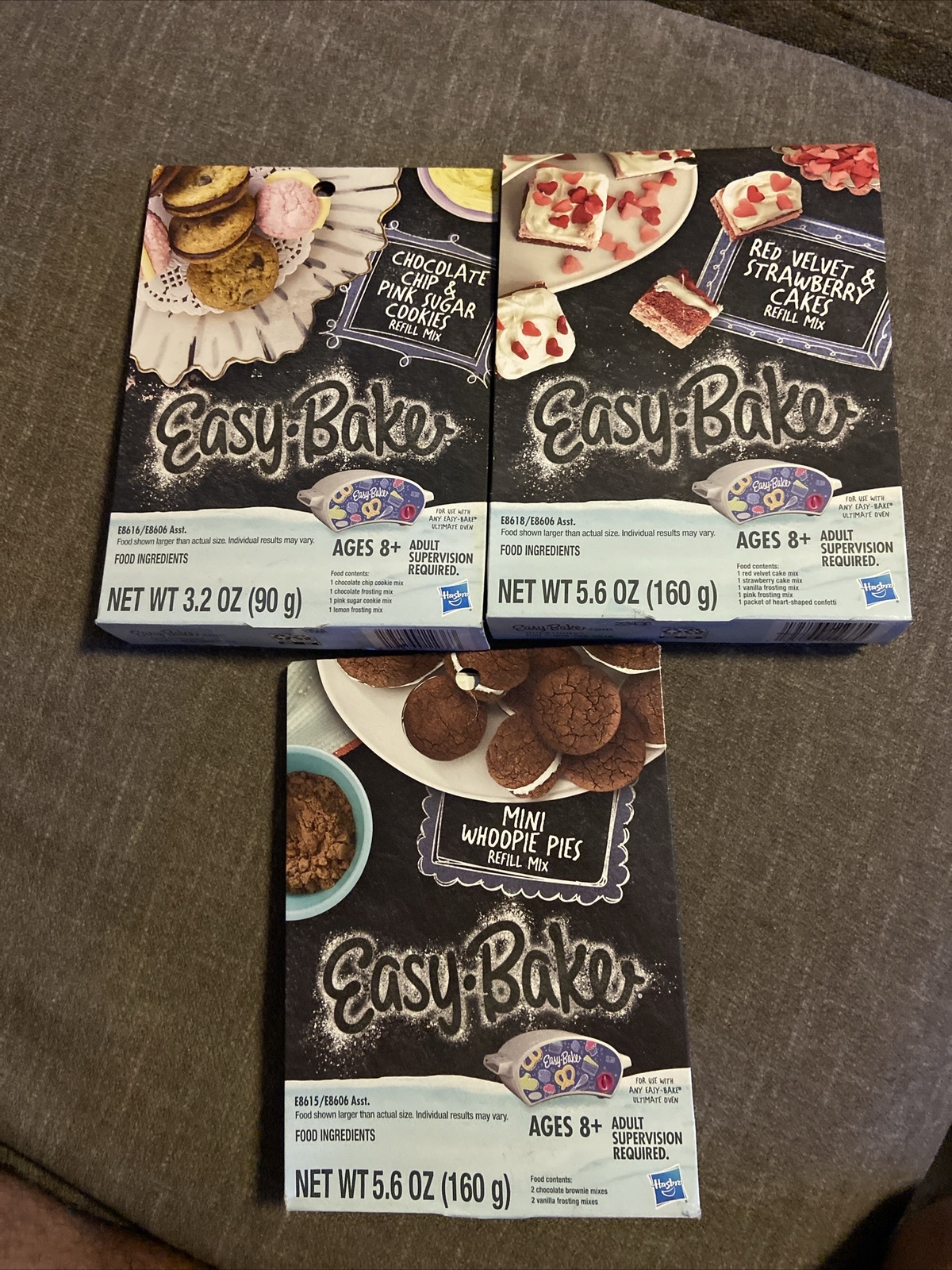 EasyBake Ultimate Oven Chocolate Chip/Pink Sugar Cookie Red Velvet