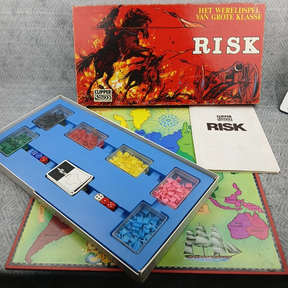 Jeu de société Risk Allemagne mondial de la Stratégie Clipper 2 à 6 joueurs - Photo 4/4