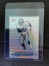 Pacific 1992 Barry Sanders Prisms Limited Edition #7 Detroit Lions 7/10 NFL