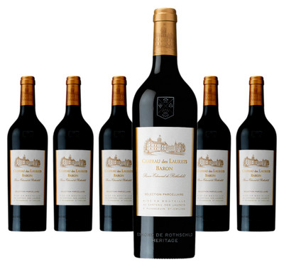 6 x Baron Edmond de Rothschild Château des Laurets Baron   2016