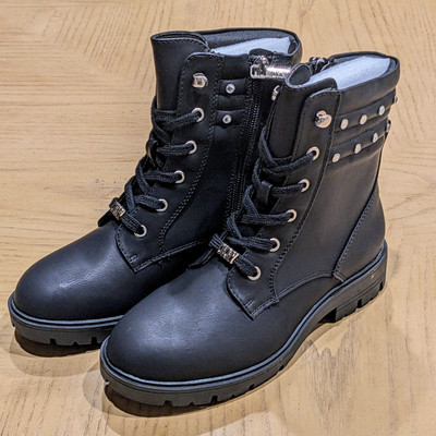Stylish Boots by DKNY | Women's Size 2 | Black | Stassi Stone | Model# DKN962
