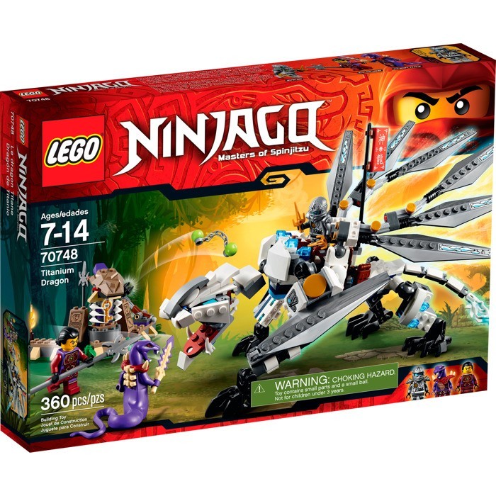 LEGO Ninjago Titanium Dragon 70748 New Dent In Box 673419229654| eBay