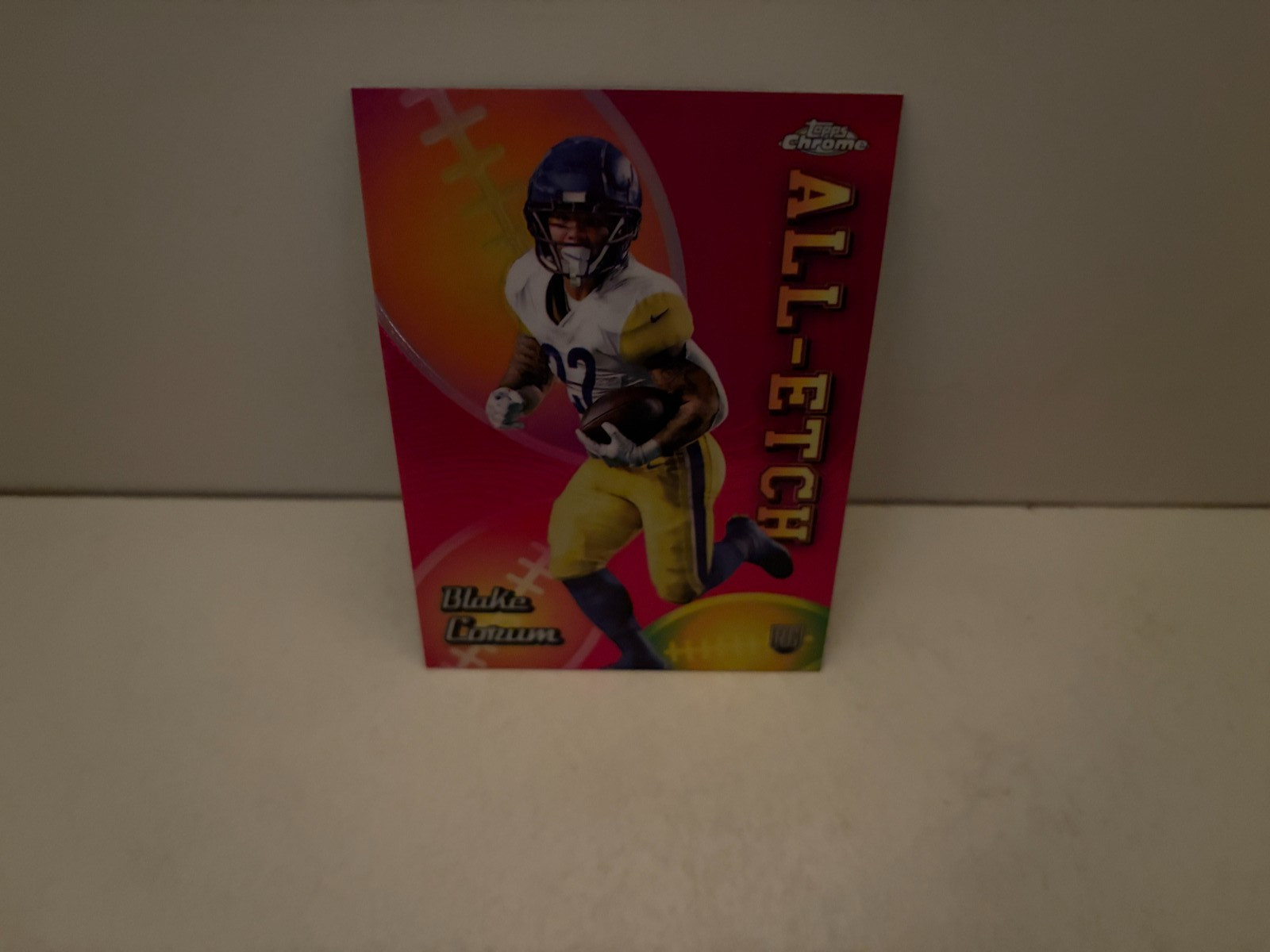 BLAKE CORUM 2024 Topps Chrome All Etch Card #CAEBC Rookie Rc LOS ANGELES RAMS NM