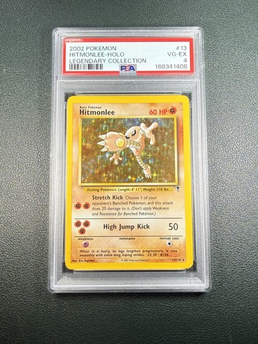 Hitmonlee graded PSA 4 for sale on eBay