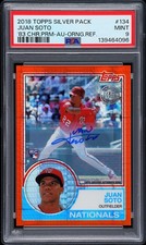 2018 Topps Baseball Silver Pack 1983 Chrome Promo Cards 29