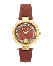 Versus Versace Womens  Gold 32mm Strap Fashion Watch