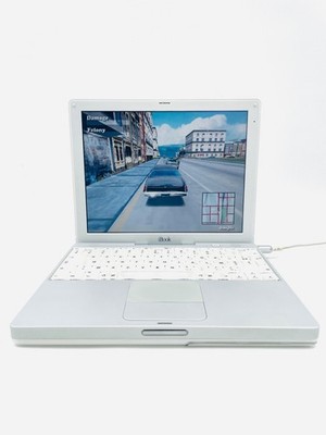 APPLE IBOOK G3 AZERTY LATE 2001  (M6497) | MACOS 9 & MACOS X WIFI INKLUSIVE