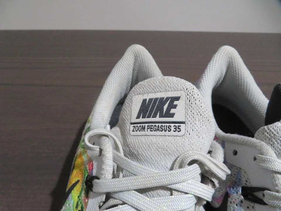 Nike Zoom Pegasus 35 Shoes Womens Size 10 Multicolor Floral Running AV3520-001 - Image 3 of 4