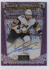 2024 O-Pee-Chee Platinum Rookie Violet Pixels 3/65 Lukas Cormier #R-LC Auto 10r6