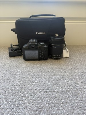Canon Rebel T7 with EFS 18-135mm IS Lens, Battery Charger, and SD Card Reader