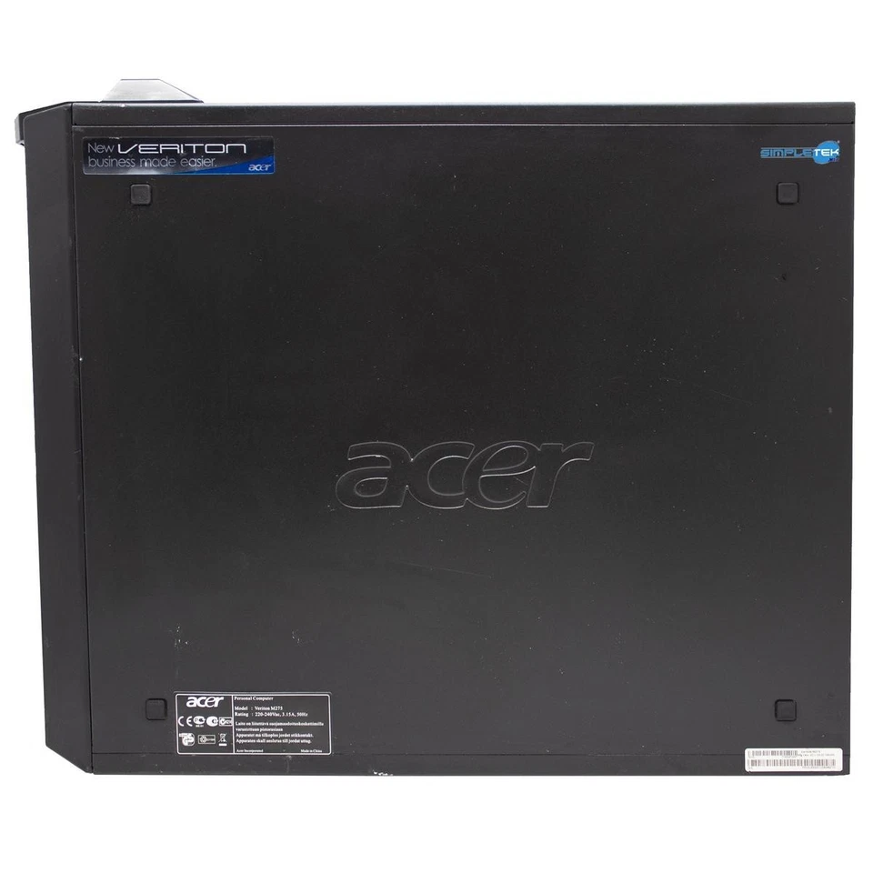 Acer M275 Case Cabinet Chassis Frame Micro-Atx Mini-Itx 2 X 5,25 +2 X 3,5 " - Image 3 of 4