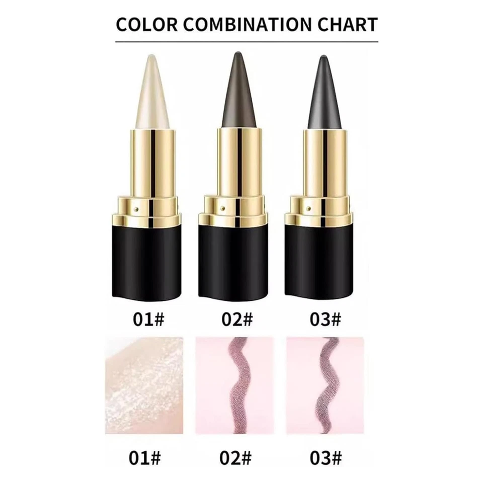 1/4 X Ayky длинный износ гель подводка для глаз гель карандаш подводка для глаз крем Waterpro - Изображение 2 из 4