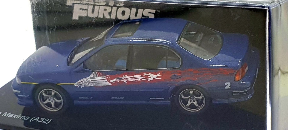 DeAgostini 1/43 Scale F220CMC045 - Fast and Furious Nissan Maxima (A32) - Blue - Image 2 of 4