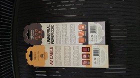 New AC Power Cord & AV Audio Video Cable Hookup Bundle SEGA DREAMCAST Tomee