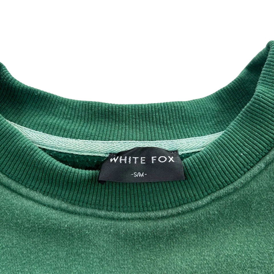 WHITE FOX Athletic Club Graphic Crewneck Sweatshirt Size S/M Small - Medium WMNS - Image 4 of 4