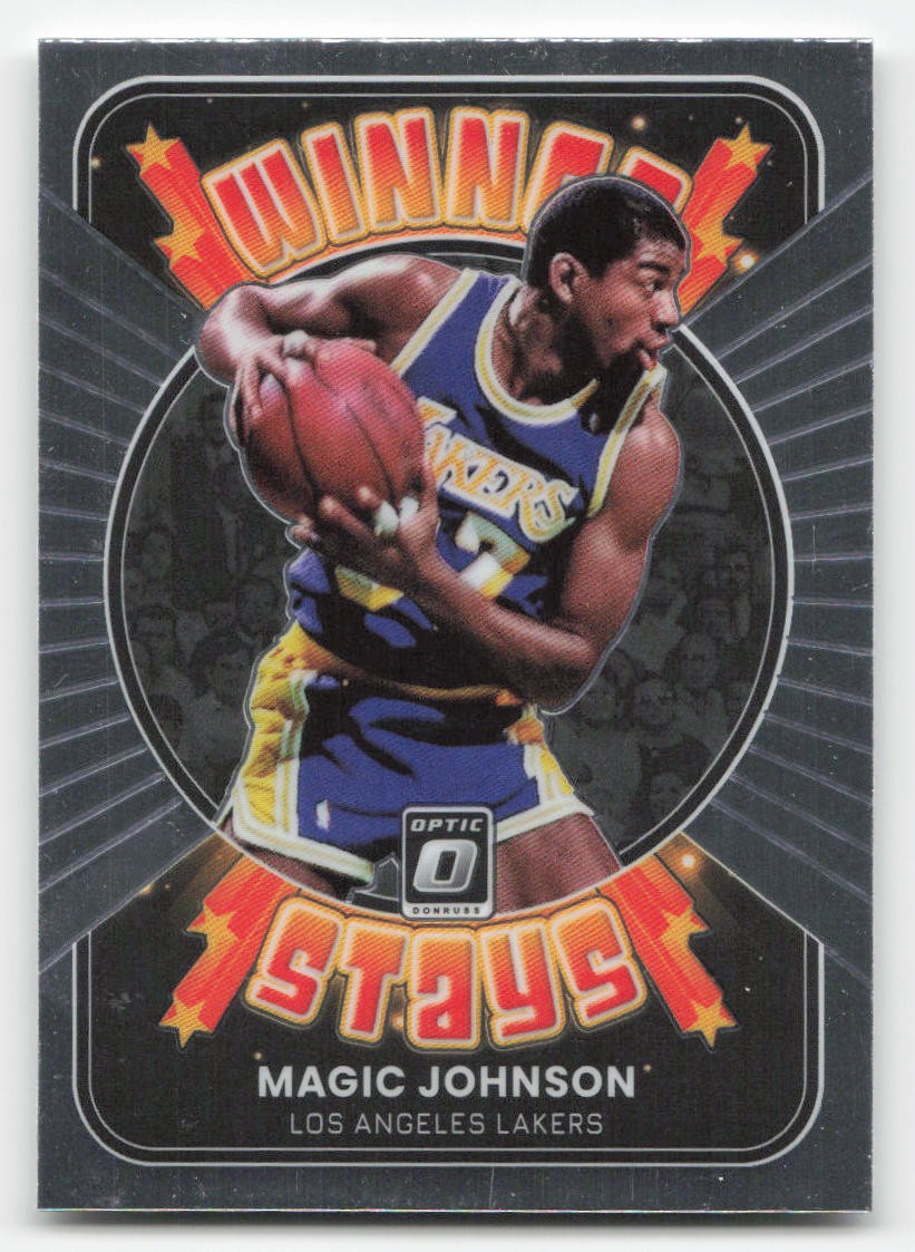 2021-22 Donruss Optic #16 Magic Johnson Winner Stays