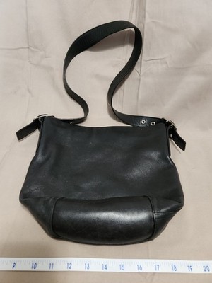 Coach Bleecker 9186 Legacy SoHo Bucket Bag Black leather Duffle 