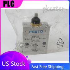 NEW FESTO 4938 V/O-3-1/8 Stem Actuated Valve -0.95-8 Bar 140L/Min NWB