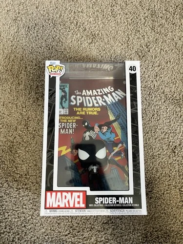 Funko Pop! Comic Book Cover with Case: Marvel - Spider-Man #40