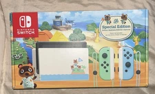Nintendo Switch Animal Crossing Console Special Edition EMPTY RETAIL BOX ONLY
