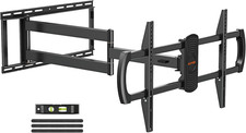 Long Extension TV Mount for Most 42-90 Inch Tvs, Full Motion Wall Bracket with 4
