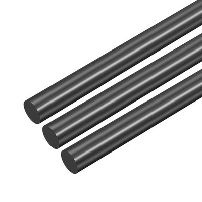 Kunststoff Rundstab POM Stab 12 mm Durchmesser Schwarz Technik Kunststoff Rundstab 3 Stück