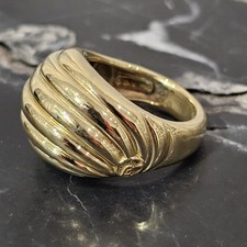 David Yurman Sculpted Cable Ring Band Domed C...