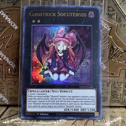 Ghostrick Socuteboss (GFP2-EN140) Ultra Rare 1st Edition Yu-Gi-Oh! Card