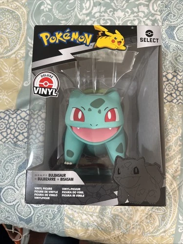 Pokemon Bulbasaur Select Vinyl Figure - 8-Inch Figure Made from Vinyl