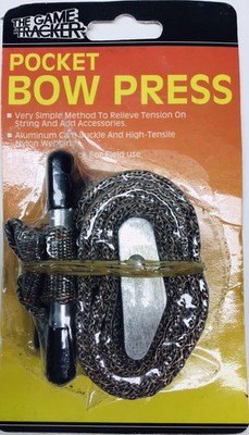 THE GAME TRACKER POCKET BOW PRESS (BOWS W/LIMB FORKS ONLY) # 6215