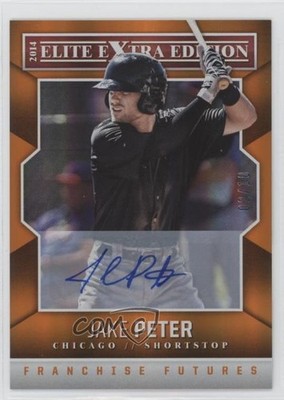2014 Panini Elite Extra Edition 2/10 Jake Peter #39 Auto 1k2s