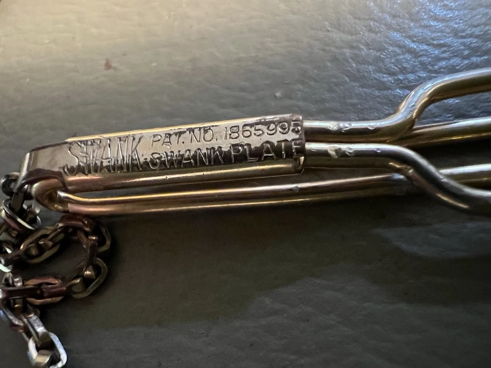 Cierre de corbata Swank vintage - ¿chapado en oro? - Black Hills Gold - ¡Excelente estado! Foto 4 de 4