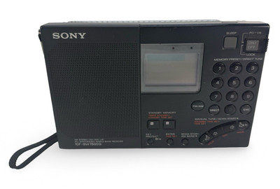 Sony ICF-SW7600G Tragbarer Weltempfänger Radio AM FM SW MW LW funktionstüchtig