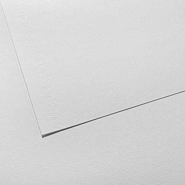 Skizzenpapier A4 125Gsm Weiß Canson C à Grain FeinköRnig Naturweiß Bogen-image