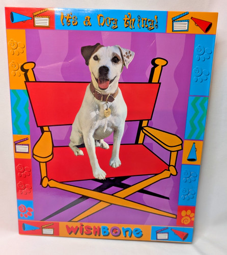 Vintage WISHBONE School Folder 1997 Impact It's A Dog Thing