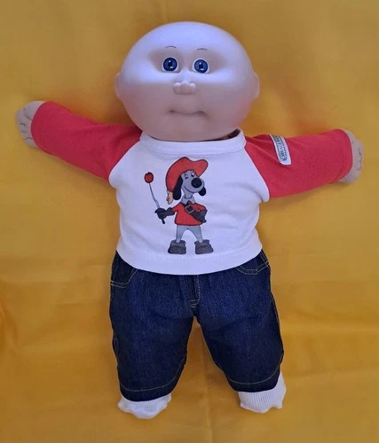 Replica 1980's Cabbage Patch Kid outfit, fits Preemie/ Newborn