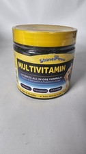 Dog Multivitamin Powder, with Probiotics, Glucosamine, Omega 3,... Exp:3/2028