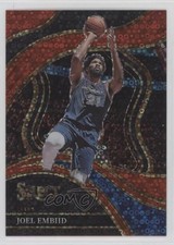 2023-24 Panini Select Courtside Red Disco Prizm 25/49 Joel Embiid #204 hs9