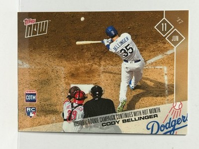 2017 Topps Now Card of the Month #MJUN Cody Bellinger RC (PR: 315)