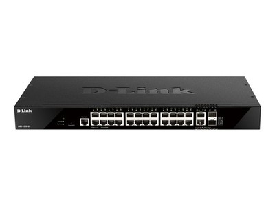 D-Link DGS 1520-28 Switch L3 Smart 24 x 10/100/1000 + 2 x Gigabit SFP + 2 x 10