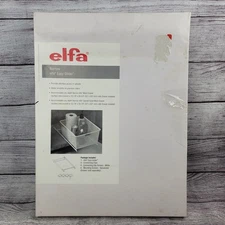 Narrow Elfa Easy Glider: EZ Access, Smooth Rollers (for Elfa Mesh Drawer) White