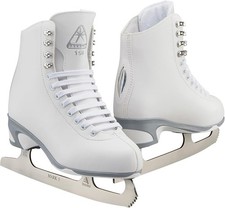 Jackson Ultima Finesse Womens/Girl Sports Figure Ice Skate, Adult Size 5 - White