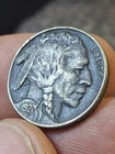 1927 P Buffalo Nickel US Five Cent Coin Unique Coloration